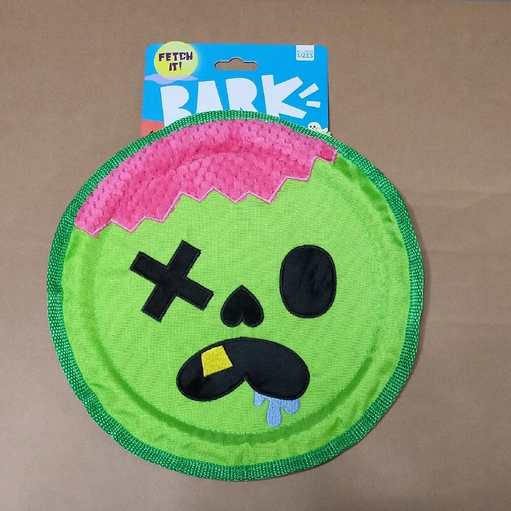 Bark Vibrant Green and Pink Fetch Toy